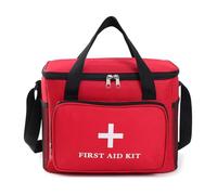 XAGMODSHN Bolsa de suministros médicos reforzada con marcas visibles y diseño a prueba de fugas para senderismo, preparación del hogar, supervivencia al aire libre, estuche de suministros médicos