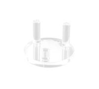 XAGMODSHN Caballete acrílico transparente para exhibición de geodas y fósiles, soporte grande de cristal, estante de almacenamiento coleccionable multiusos