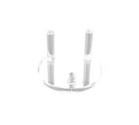 XAGMODSHN Caballete acrílico transparente para exhibición de geodas y fósiles, soporte grande de cristal, estante de almacenamiento coleccionable multiusos