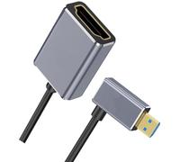 XAGMODSHN Cable de cámara versión 2, 1, resolución 8K, compatible con velocidad de 48Gbps, Cable microed de blindaje Coaxial