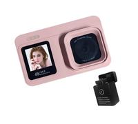 XAGMODSHN Cámara 4K Principiantes con 64MP Twin Pantallas De 18x Zoomes Construcción ABS Vida Batería Extendida para Vloggers Cámara Digital Pantalla Doble