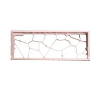 XAGMODSHN Carcasa de teclado de aluminio con estructura hueca para estilos de reducción de peso, refrigeración eficiente y diseño de huecos de instalación simple