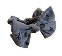 XAGMODSHN Colas de caballo elásticas para el intestino grande, con patrón de mariposa, para asegurar colas de caballo