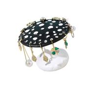 XAGMODSHN Colorido soporte de exhibición de aretes de hongo de resina, prácticos organizadores de joyas para dormitorio, tocador o sala de estar, decoración de dormitorio para mujeres