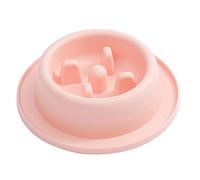 XAGMODSHN Comedero lento para perros, cuenco redondo interactivo con forma divertida, para evitar la asfixia para perros pequeños