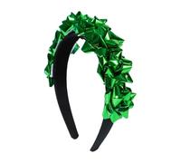 XAGMODSHN Cómoda diadema de poliéster con flores para mujer, tocados de moda, decoración para celebraciones de Navidad
