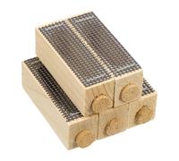 XAGMODSHN Contenedor King Ventilado para Apicultores: Seguridad Mejorada para La Reproducción Y Mantenimiento De La Granja Dispositivos De Apicultura con Jaula para Reinas