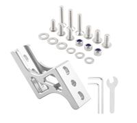 XAGMODSHN Convertidor de luz de nariz plegable para bicicleta, montaje elevado, portabicicletas delanteras, extensores de bloque, adaptador de soporte de bolsa de bicicleta