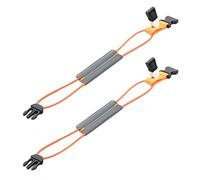 XAGMODSHN Correa para pantalones de ciclismo, banda reflectante para ciclismo nocturno, banda elástica reflectante para ciclismo, bicicleta