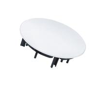 XAGMODSHN Cubierta redonda blanca para altavoz de techo, herramienta de mantenimiento rápido, menos limpieza, alta acústica, altavoz de pared