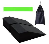 XAGMODSHN Cuñas antideslizantes para entrenamiento de fuerza, máquina de estiramiento de pantorrillas, tabla inclinada, estiramiento de pies, tensor de pantorrillas, tabla inclinada, estiramiento de