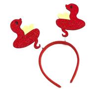 XAGMODSHN Diadema creativa con temática de serpiente, accesorios de cosplay para el año de las celebraciones, diadema con lazos