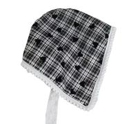 XAGMODSHN Diadema de calavera para niña, bufanda creativa para el pelo, regalo cálido y oscuro