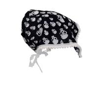 XAGMODSHN Diadema de calavera para niña, bufanda creativa para el pelo, regalo cálido y oscuro