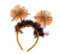 XAGMODSHN Diadema de esqueleto de Halloween, accesorio de disfraz de calabaza, bandas para el pelo de calavera, accesorios de Halloween, diademas para mujer