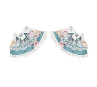 XAGMODSHN Diadema de estilo japonés, puños de encaje para uso diario y fiesta temática, accesorios de disfraz de anime