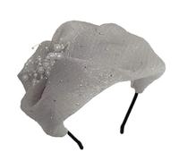 XAGMODSHN Diadema de estilo vintage para mujer, tocado para mujer y evento de noche