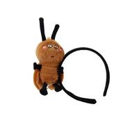 XAGMODSHN Diadema de felpa con diseño de cucaracha en 3D, accesorio para fiestas de vacaciones, fiesta de adultos, festival de música y Halloween