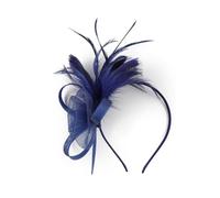 XAGMODSHN Diadema de malla con flores, elegante diadema de calavera alta de los años 20, aro de pelo con plumas para mujeres, cócteles, fiestas, moldear el cabello, ornamen