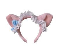 XAGMODSHN Diadema peluda de oso de princesa, conejos y osos, diademas peludas para el pelo, diademas de oso para fiesta de cumpleaños