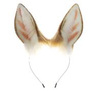 XAGMODSHN Diademas de ciervo para cosplay, para fiesta, animación de orejas de animales, para espectáculos en vivo, juego de rol, disfraz de sirvienta para mujer