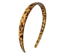 XAGMODSHN Diademas de resina con estampado de leopardo, suaves y cómodas, tocado para el pelo para mujer, para uso diario