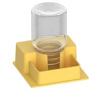 XAGMODSHN Dispensador automático de agua para mascotas para reptiles, hábitat, fácil de rellenar, cuenco de riego para lagartos, comedero de agua para mascotas de gran capacidad