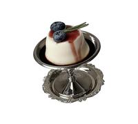 XAGMODSHN Elegante copa de postre de acero inoxidable de grado alimenticio para servir pudines de helado y bebidas, elegante copa de tallo