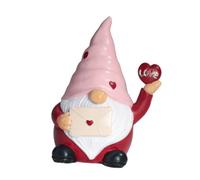 XAGMODSHN Escultura de elfos de San Valentín para dormitorio o sala de estar, día de San Valentín, decoración de sala de estar, adorno de escritorio de Navidad
