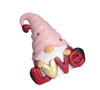 XAGMODSHN Escultura de elfos de San Valentín para dormitorio o sala de estar, día de San Valentín, decoración de sala de estar, adorno de escritorio de Navidad