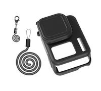 XAGMODSHN Funda protectora de silicona para cámara y cordón protector que asegura tu dispositivo de caídas y arañazos