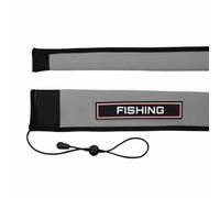 XAGMODSHN Fundas protectoras para bastones de pesca, guantes y calcetines para caña de pescar, resistentes a los enganches, para caña de pescar al aire libre