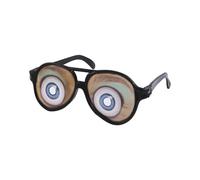 XAGMODSHN Gafas divertidas de Halloween con ojos para broma, disfraz para el día de los tontos, cosplay, fiesta, accesorio de truco, juguete de truco de Halloween