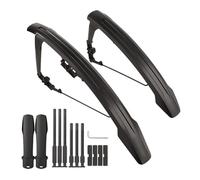 XAGMODSHN Guardabarros Delantero Y Trasero para Bicicleta A Prueba De Guardabarros Ajustable Carretera Universales Accesorios Ciclismo Montaña Instalación Fácil Bicicletas
