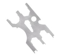 XAGMODSHN Herramienta de crédito de buceo de acero inoxidable, multiherramienta, regulador, equipo de reparación de tarjetas, tarjeta ligera