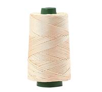 XAGMODSHN Hilo para Tejer, Cuerda Trenzada de Lino y algodón de 2mm de Espesor para Bolso Hecho a Mano, Sombrero, Zapato, artesanía y Tejido, Lana de