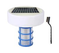 XAGMODSHN Ionizador solar de cobre limpiador automático de piscinas flotantes purificadores de piscinas en el suelo y en el suelo, procesador de agua