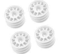 XAGMODSHN Juego de 4 cubos de rueda ABS para coche, estructura de 11 radios, alta tracción, montaje rápido, serie M, para modelos de carreras