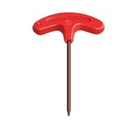 XAGMODSHN Llave inglesa para máquina con mango en T, llave de seguridad con agujero de perno y destornillador, herramienta de reparación mecánica