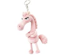 XAGMODSHN Lovely 2026 Year of Horse Plush Bag Charm PP Cotton Keychain Pendant for Keys Backpack or Home Decoration Horse Year Keychain
