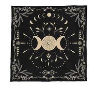 XAGMODSHN Mantel metafísico de tarots de astrología, juego de mesa, péndulo, adivinaciones, tablero de cartas