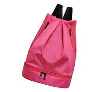 XAGMODSHN Mochila deportiva ligera al aire libre para senderismo, viajes, bolsa hermética de montaña, mochila multiusos para exteriores, rosa roja, 40*20*31cm