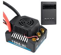 XAGMODSHN Modelo Control Remoto Sin Escobillas 120a/150a para Programación Juguetes Automóviles Accesorios para Automóviles Reemplazo Motor