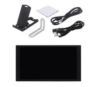XAGMODSHN Pantalla Secundaria Tipo C De 5 2 Pulgadas para Computadora CPU GPU Monitor Hardware LCD Monitor Secundario Fondo Video Dinámico Expandible