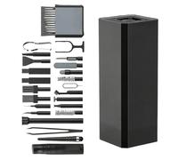 XAGMODSHN Paquete de 1 limpiador flexible 32 en 1 para dispositivos, 1200 computadoras de teletrabajo y dispositivos transportables, herramientas de limpieza profunda