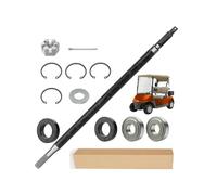 XAGMODSHN Paquete de 2 Ejes Traseros para Carrito de Golf eléctrico RXV 2008 y posteriores con rodamientos y Sellos EZGO RXV Varilla Lateral del Conductor