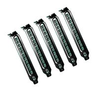 XAGMODSHN Placa Ciega De Ranura PCI Acero Inoxidable Soporte PCI Disipación Calor Deflector Aire A Prueba Polvo Acceso Orificio Diagonal Ventilación La Caja Escritorio