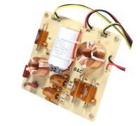 XAGMODSHN Placa de Cruce de de 3 vías, Divisor de frecuencia de PCB para actualización de gabinete de Escenario, Pieza de Repuesto de reparación para Uso de Tono Central de Tweeter y Salida de