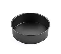 XAGMODSHN Prácticos moldes redondos de 15,2 cm para tartas con fondo extraíble, de acero al carbono, materiales de suministros para hornear
