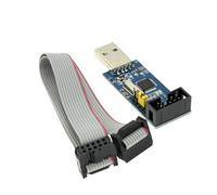 XAGMODSHN Programador De Microcontrolador USBISP 51 Descargador Velocidad Rápida con Cable Protección contra Sobrecorriente Recuperación Automática AVR USBASP